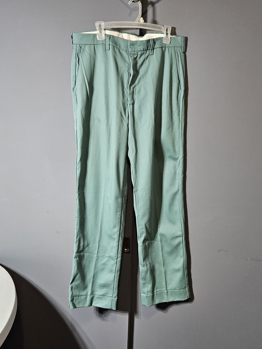 Two pair of Bulwark FR Flame resistant work pants green 34w